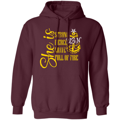 She is Senior Pullover Hoodie