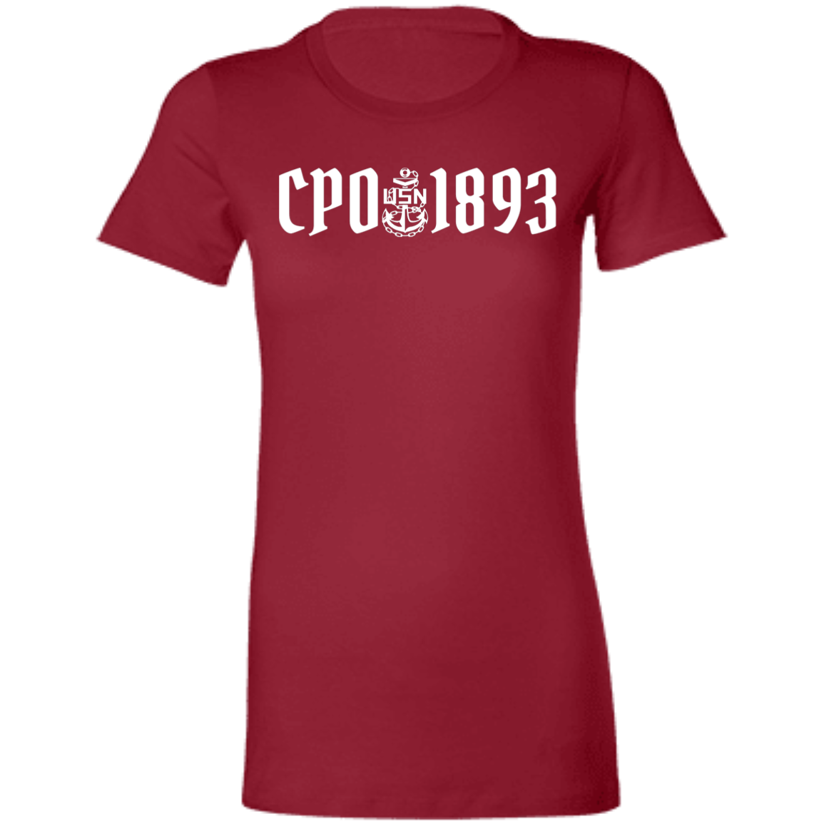 CPO 1893 White Ladies' Favorite T-Shirt