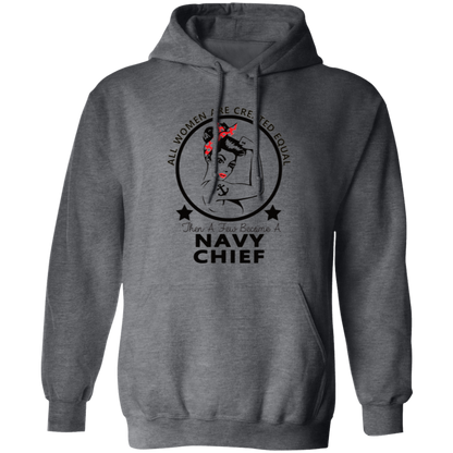 Navy Girl Chief Pullover Hoodie