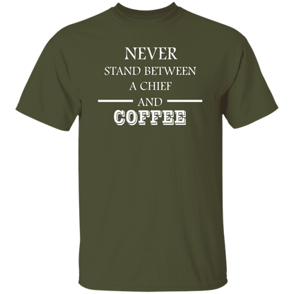 Coffee Love White Design 5.3 oz. T-Shirt