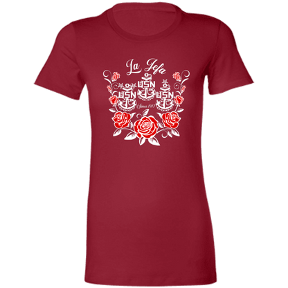 La Jefa Rose White Ladies' Favorite T-Shirt
