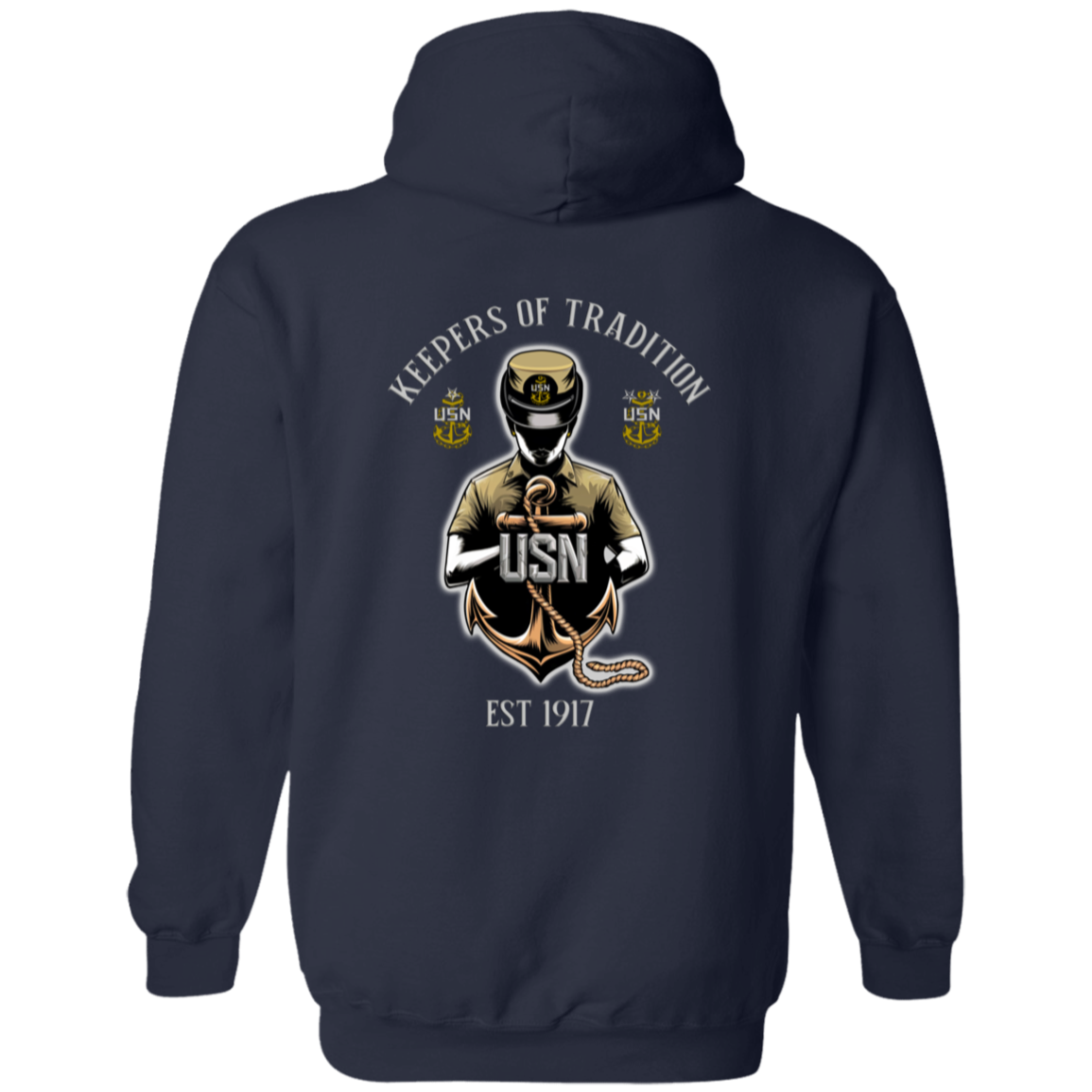 Keepers of Tradition W Zip Up Hooded Sweatshirt