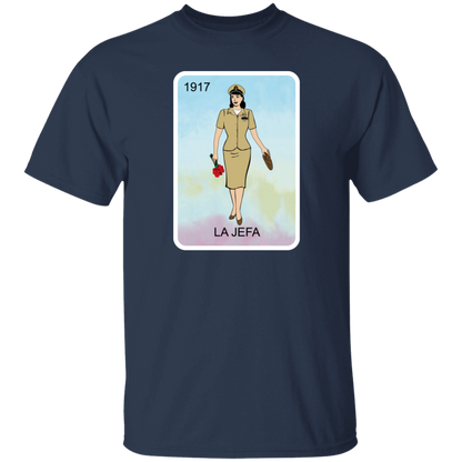 La Jefa Brown Shoe 5.3 oz. T-Shirt
