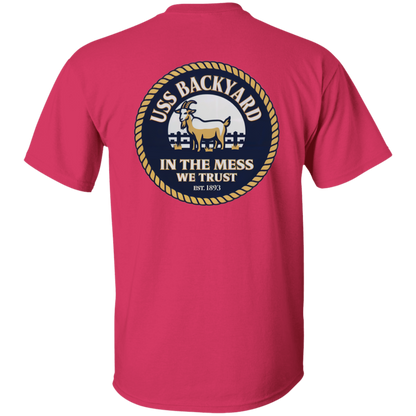 USS Backyard FB 5.3 oz. T-Shirt