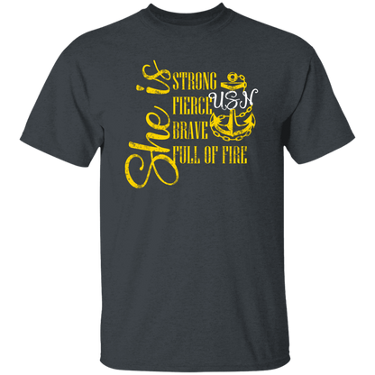 She Is Gold 5.3 oz. T-Shirt