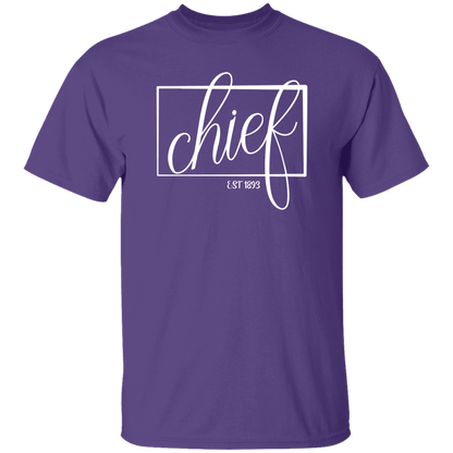 Chief 1893 White 5.3 oz. T-Shirt