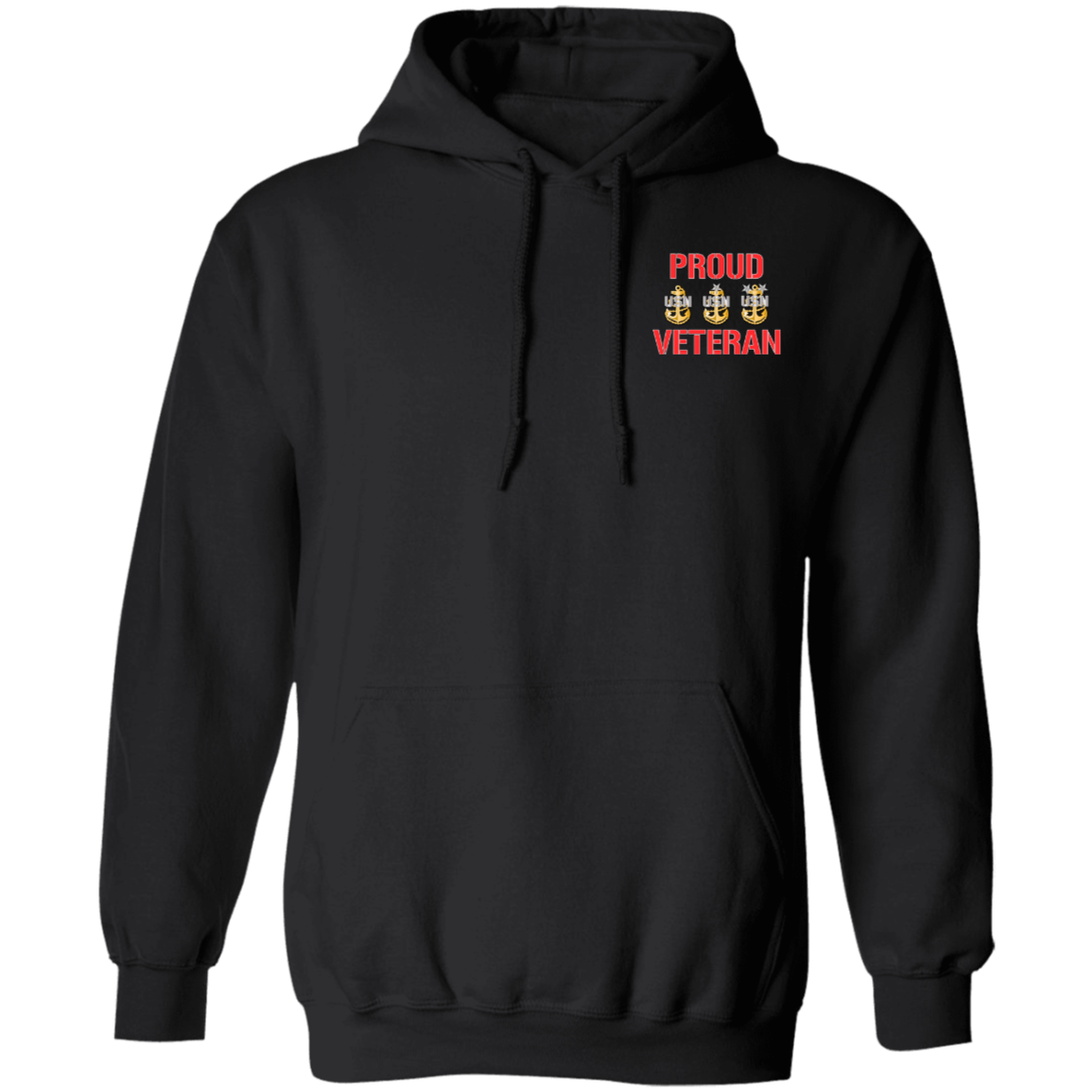 Proud Veteran FB Pullover Hoodie