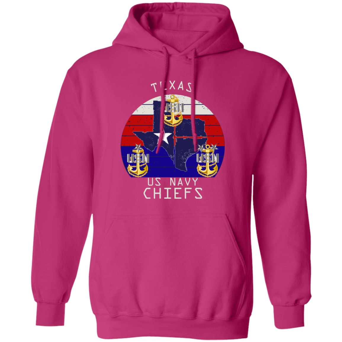 Texas Chiefs Pullover Hoodie