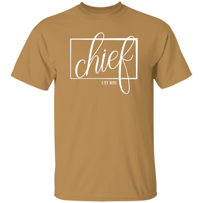 Chief 1893 White 5.3 oz. T-Shirt