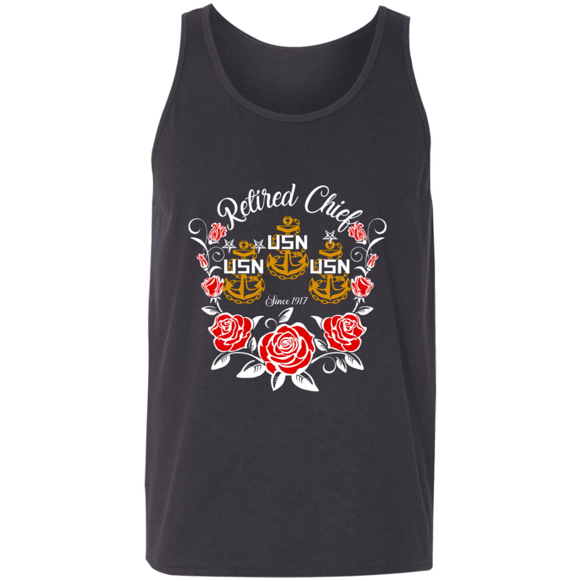 Retired Chief Rose Unisex Tank