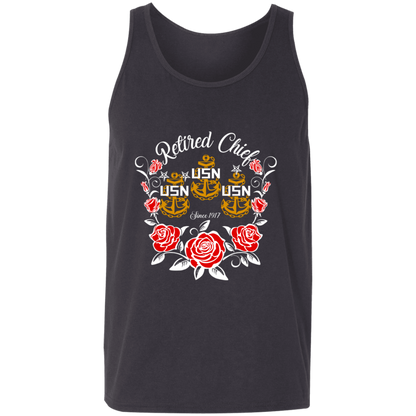 Retired Chief Rose Unisex Tank