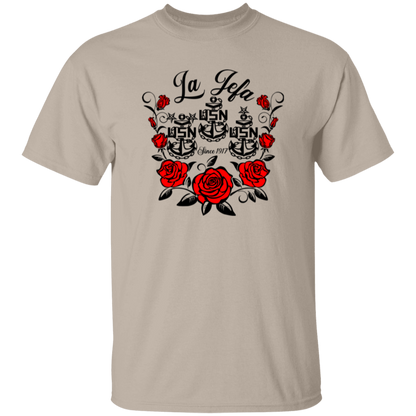 La Jefa Rose 5.3 oz. T-Shirt