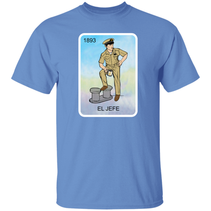El Jefe Brown Shoe Card 5.3 oz. T-Shirt