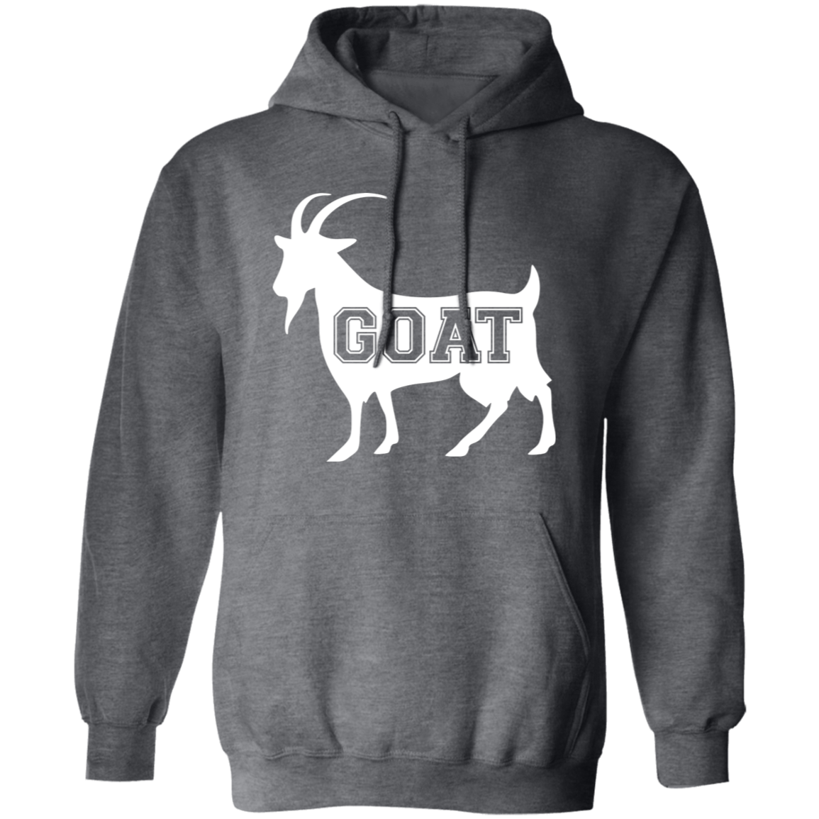 GOAT White Pullover Hoodie