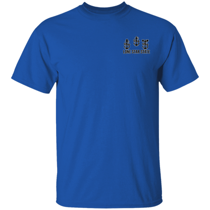 Lone Star State Texas Chiefs FB 5.3 oz. T-Shirt
