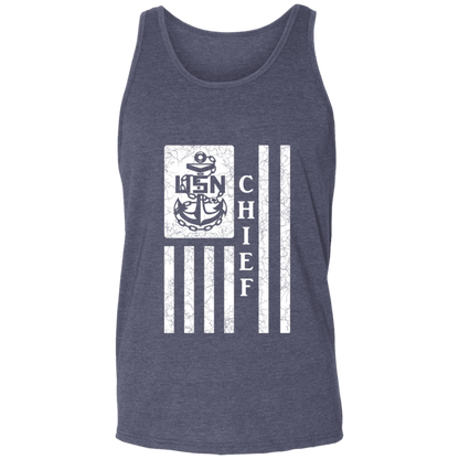 Chief Flag White Unisex Tank