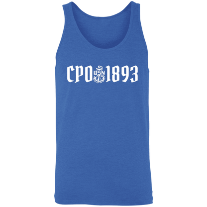 CPO 1893 White Unisex Tank