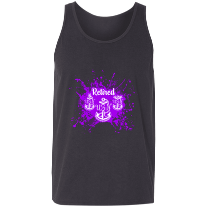 Retired Chief Purple Paint Unisex Tank