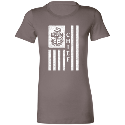 Chief Flag White Ladies' Favorite T-Shirt