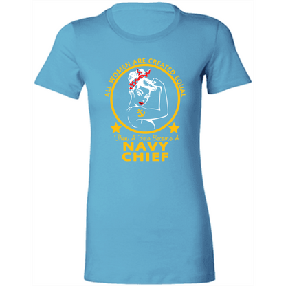 Navy Girl Chief Gold Ladies' Favorite T-Shirt