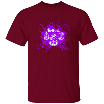 Retired Chief Purple Paint 5.3 oz. T-Shirt