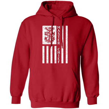 Master Chief Flag White Pullover Hoodie