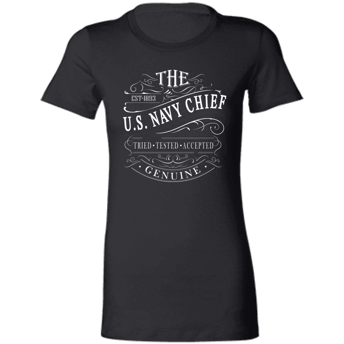 The US Navy Chief Ladies' Favorite T-Shirt