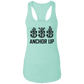 Anchor Up  Ladies Racerback Tank