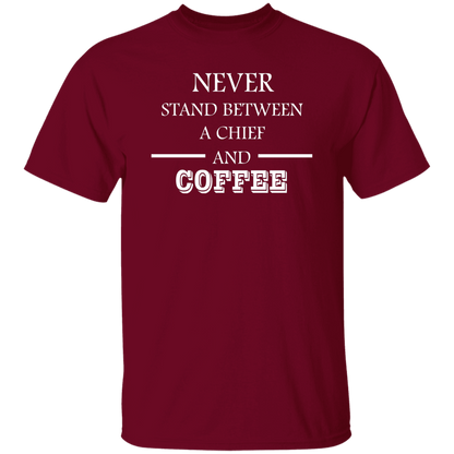 Coffee Love White Design 5.3 oz. T-Shirt