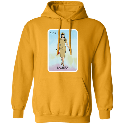 La Jefa Brown Shoe Pullover Hoodie