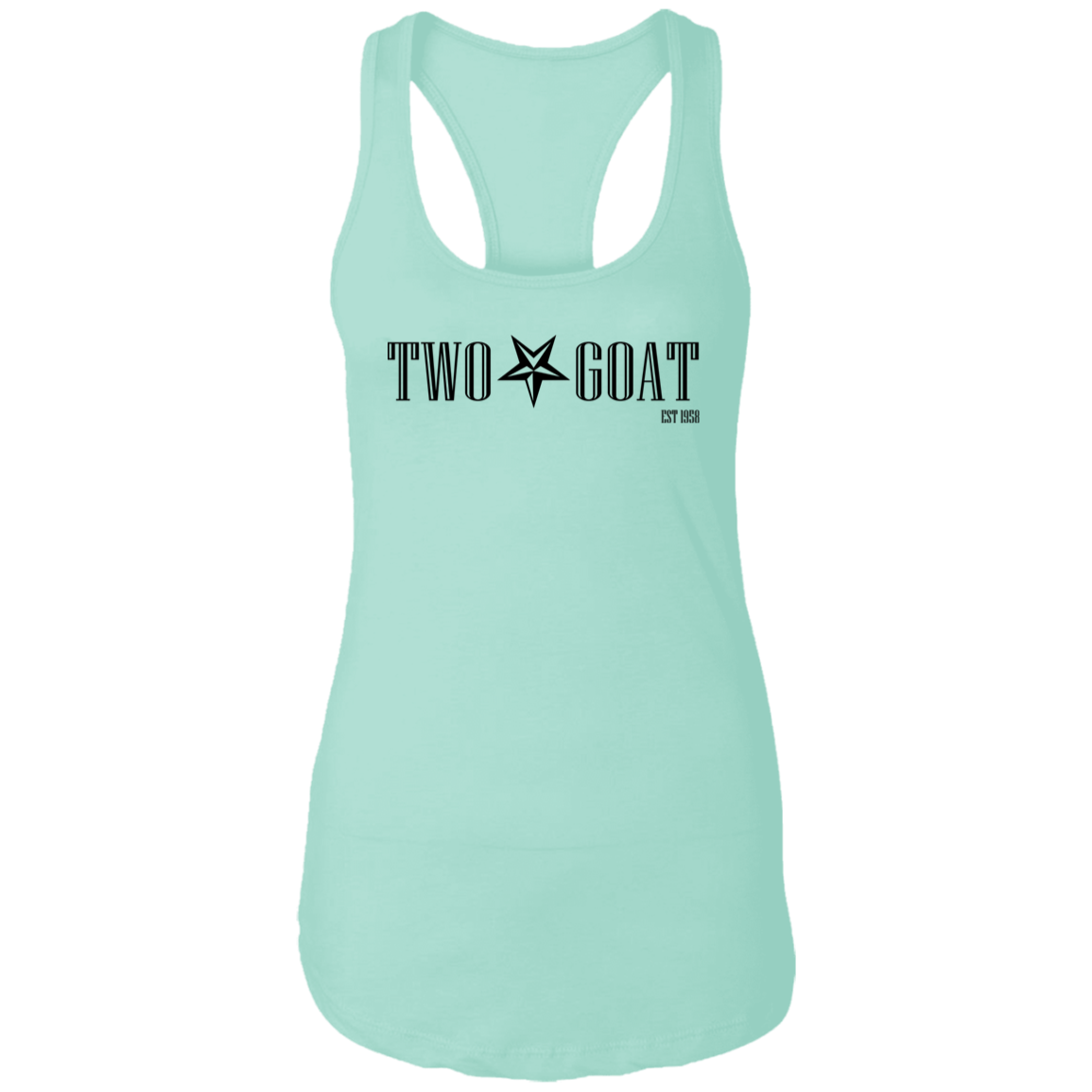 Two Star Goat Ladies Racerback Tank