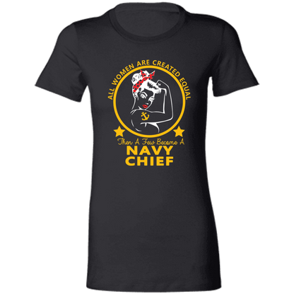 Navy Girl Chief Gold Ladies' Favorite T-Shirt