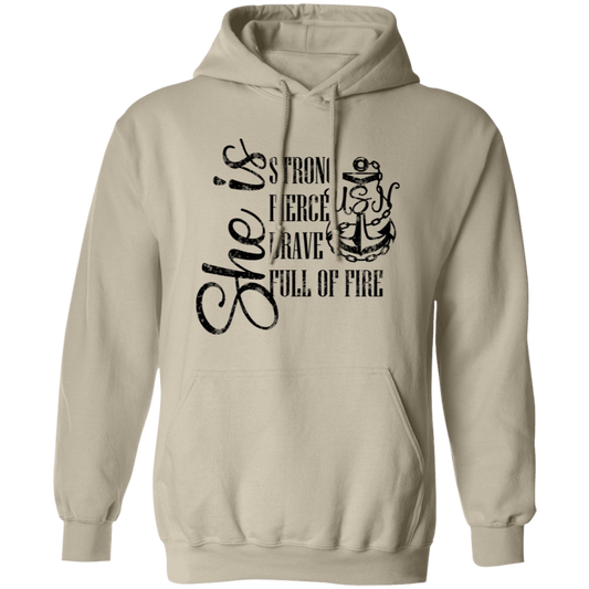 She Is Pullover Hoodie