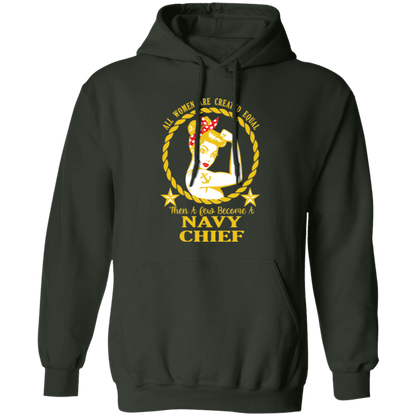 Navy Girl V2 Pullover Hoodie