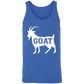 GOAT White Unisex Tank