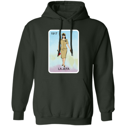 La Jefa Brown Shoe Pullover Hoodie