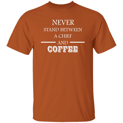 Coffee Love White Design 5.3 oz. T-Shirt
