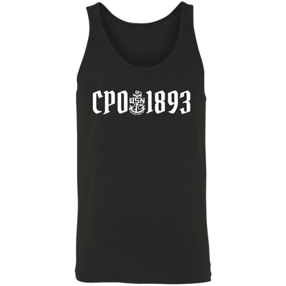 CPO 1893 White Unisex Tank