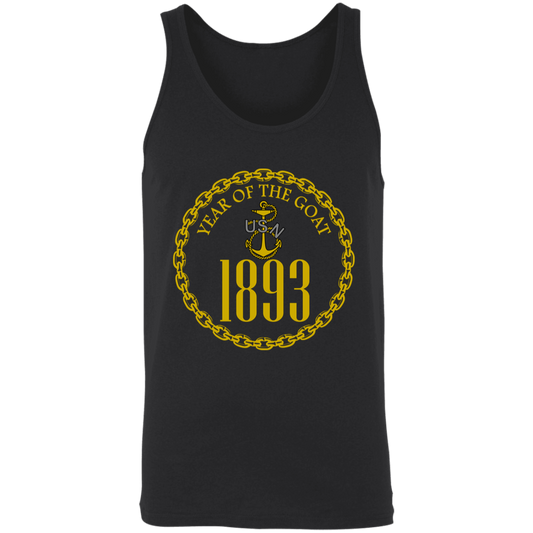 Year of the Goat Gold Unisex Tank