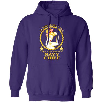 Navy Girl V2 Pullover Hoodie