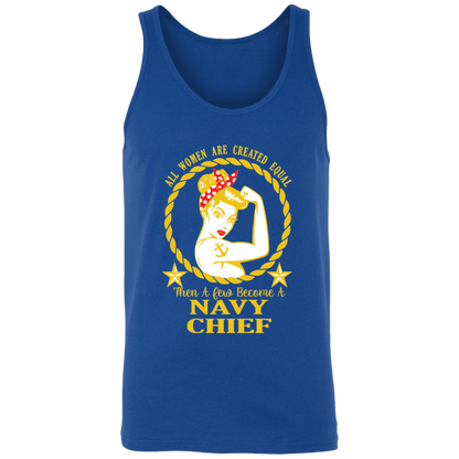 Navy Girl V2 Unisex Tank