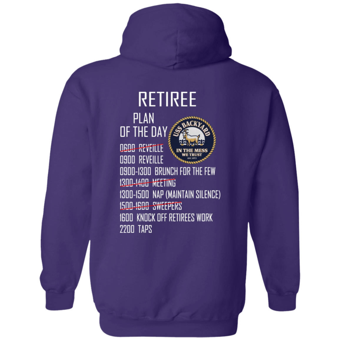 Retiree POD Pullover Hoodie