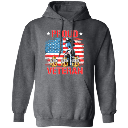 Proud Veteran Pullover Hoodie