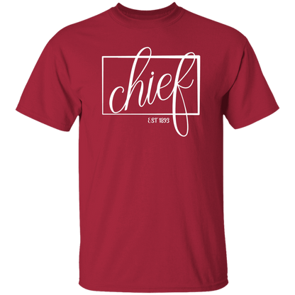 Chief 1893 White 5.3 oz. T-Shirt