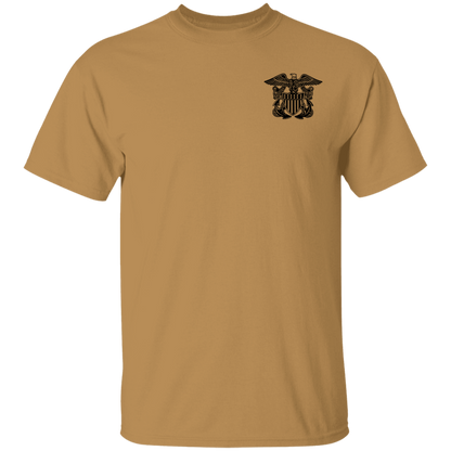 Navy Girl Officer FB 5.3 oz. T-Shirt