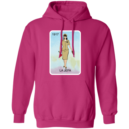 La Jefa Brown Shoe Pullover Hoodie