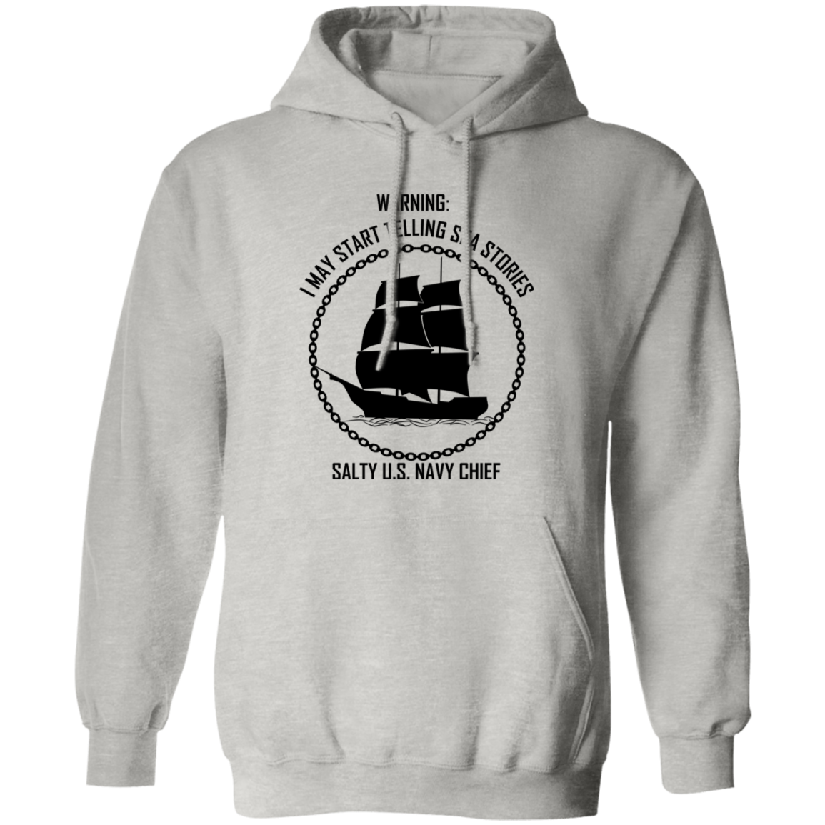 Salty Sea Story Pullover Hoodie