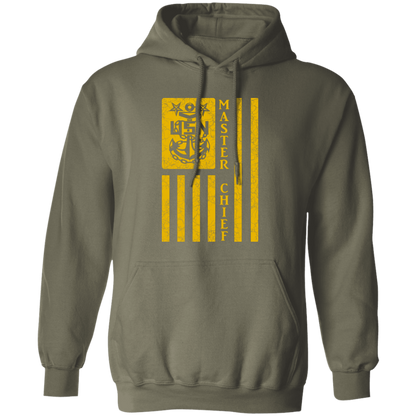 Master Chief Flag Gold Pullover Hoodie