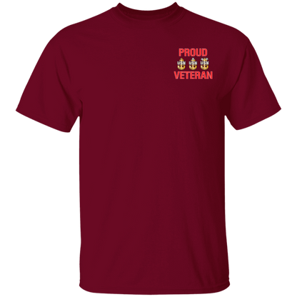 Proud Veteran FB 5.3 oz. T-Shirt