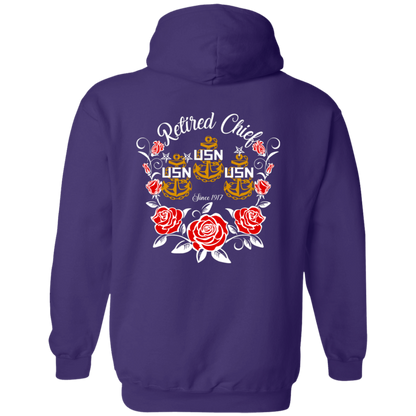 Retired Chief Rose FB Pullover Hoodie